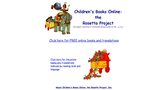 Desktop Screenshot of childrensbooksonline.org